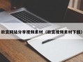 新余故宫网站分享视频素材（故宫视频素材下载）
